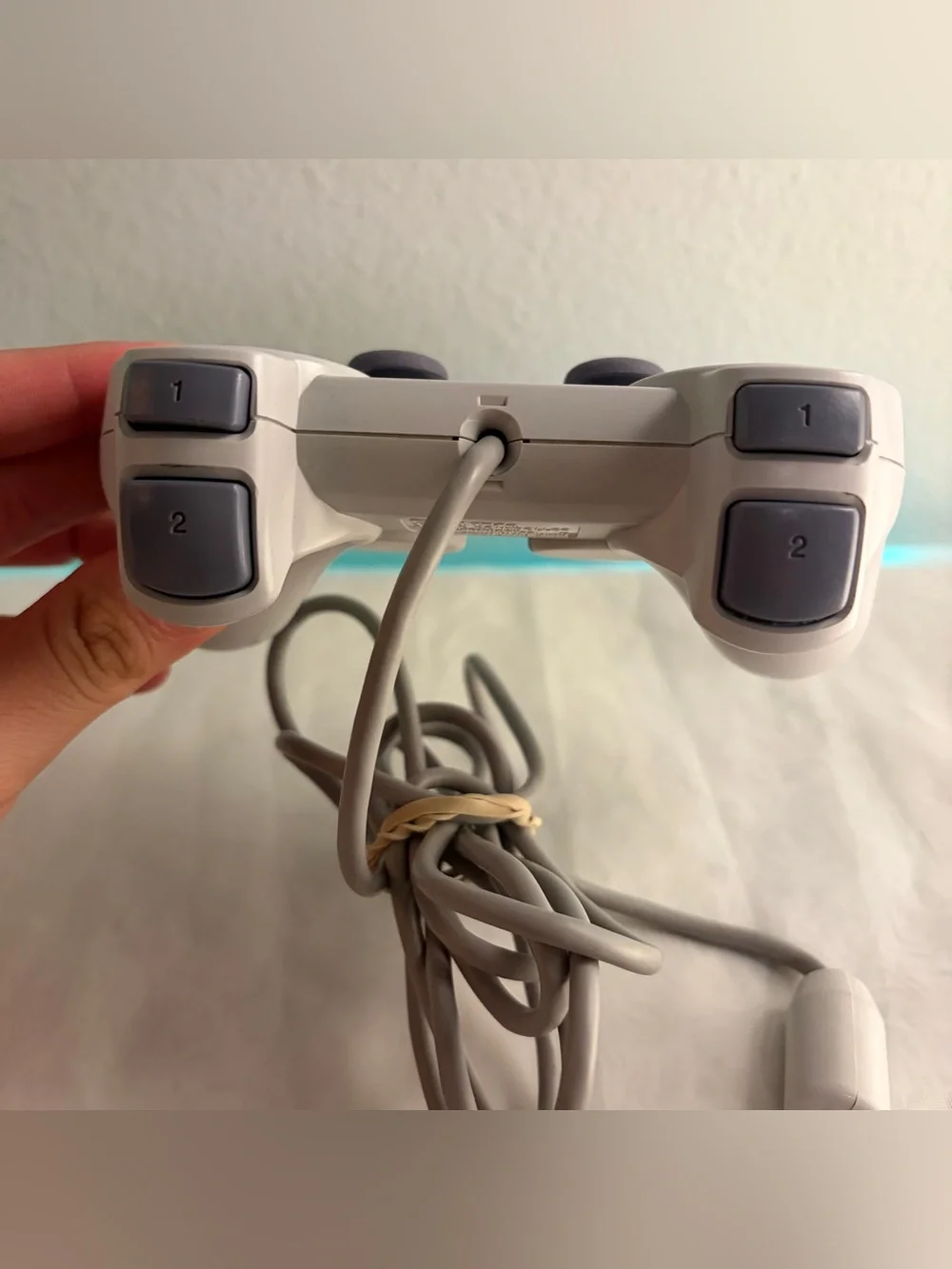 Sony PSOne PS1 SCPH-110 Controller White TESTED Working PlayStation 1 OEM